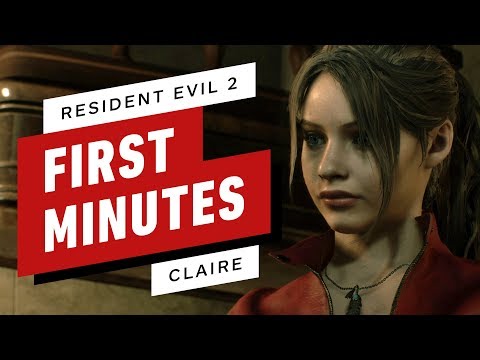 The First 15 Minutes of Resident Evil 2 Gameplay - Claire Redfield (4K 60fps)
