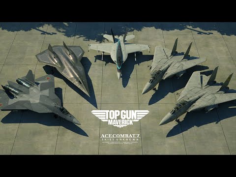 [DE] Ace Combat 7: Skies Unknown - TOP GUN: Maverick Aircraft Set DLC Available Now