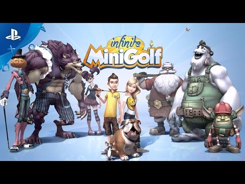 Infinite Minigolf - Announcement Trailer | PS4, PS VR