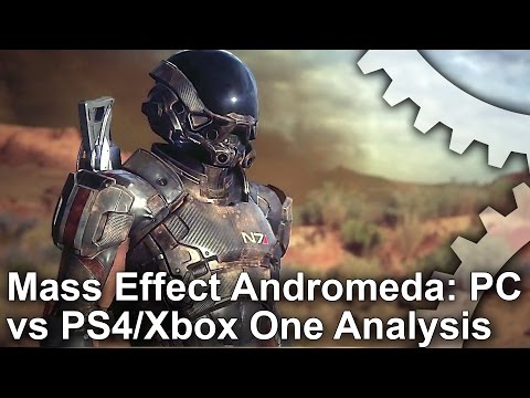 Mass Effect Andromeda: PC vs PS4/Xbox One Graphics Comparison + Frame-Rate Test