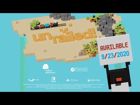Unrailed! - Out Now on PC and Consoles!