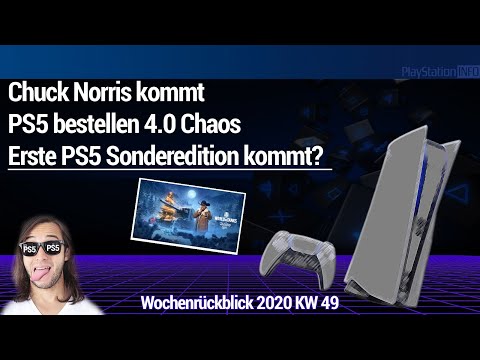 Chuck Norris kommt - PS5 bestellen 4.0 Chaos - Erste PS5 Sonderedition?