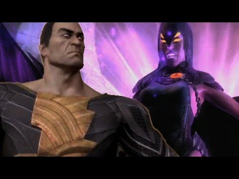 Black Adam vs. Raven - Injustice: Gods Among Us - PAX East