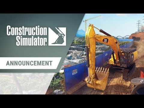 Construction Simulator – Announcement Trailer