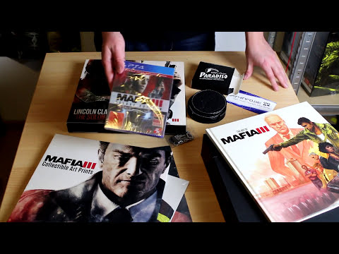 Mafia III - Collector&#039;s Edition Unboxing