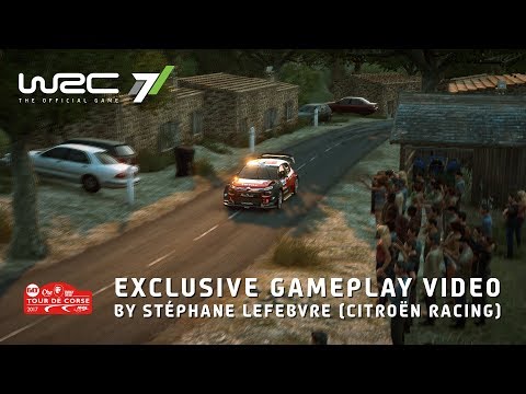 WRC 7 - Exclusive Gameplay with Stéphane Lefebvre - Corsica Full Track