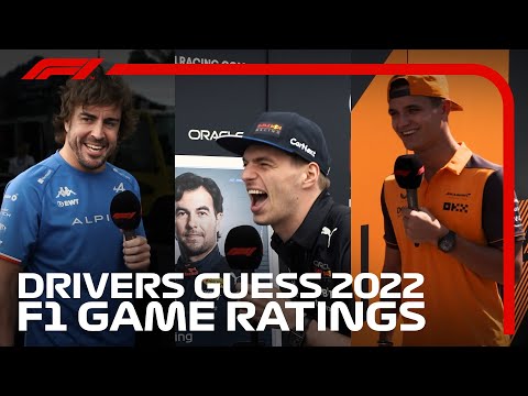 Drivers Guess Their Team Mates&#039; F1 22 Rankings!