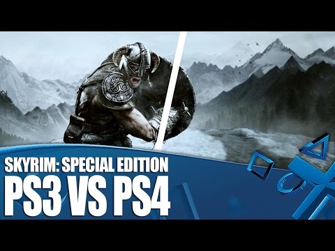 Skyrim Special Edition - PS3 versus PS4 Graphics Comparison