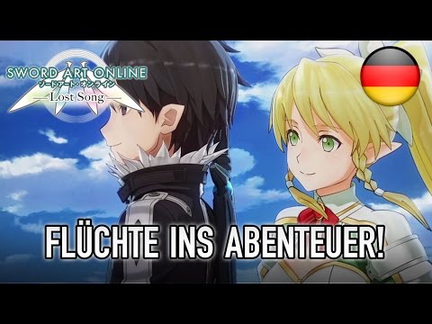 Sword Art Online: Lost Song - PS4/PS Vita - Flüchte ins Abenteuer! (German Trailer)