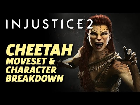 Injustice 2 - Official Cheetah Character Moveset And Breakdown