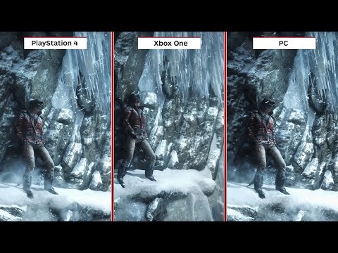 Rise of the Tomb Raider Graphics Comparison - PS4 vs PC vs Xbox One