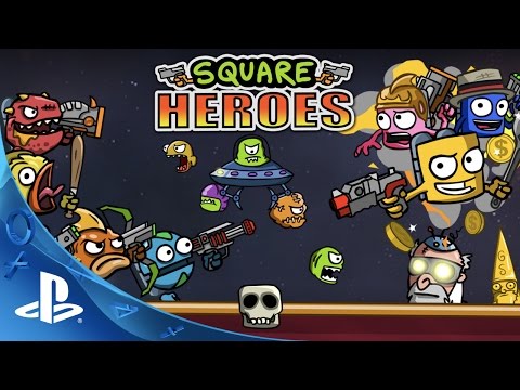 Square Heroes - Release Trailer | PS4