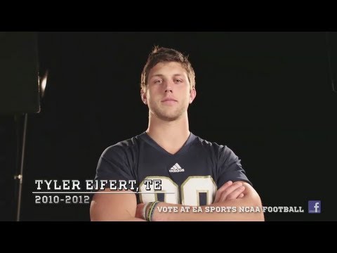 Notre Dame TE Tyler Eifert wants your NCAA Football 14 Cover Vote!