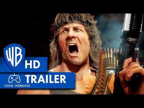 MORTAL KOMBAT 11 – Gameplay Trailer Rambo Deutsch HD German (2020)