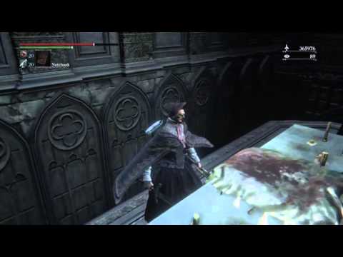Bloodborne: Old Hunters - Church Cannon [WEAPON LOCATION]