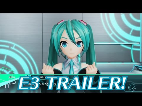 Hatsune Miku: Project DIVA X E3 2016 Trailer