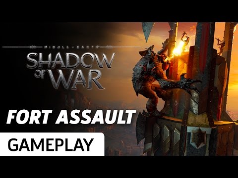 Middle-earth: Shadow Of War - New Fort Assault Gameplay