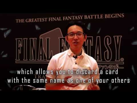 Interview with Final Fantasy Trading Card Game Creator Mr Kageyama