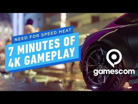 7 Minutes of Need for Speed Heat 4K Gameplay - Gamescom 2019