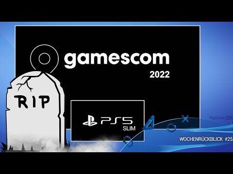 PlayStation 5 Slim im Video - gamescom 2022 Publisher Absagen und WICHTIG Neues PS Plus
