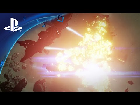 EVE: Valkyrie - Carrier Assault Gameplay [PlayStation VR]