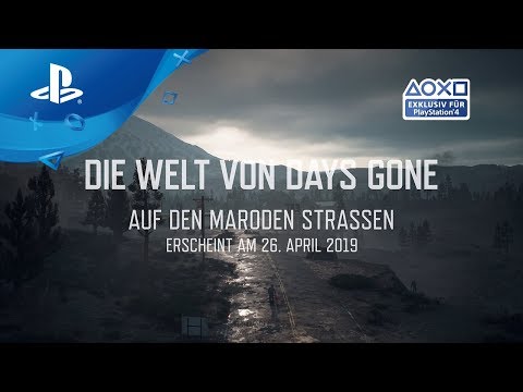 Days Gone - Die Welt von Days Gone #2: Auf den maroden Straßen - Trailer [PS4, deutsch]