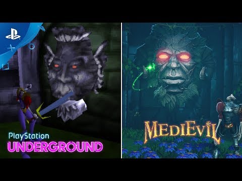 MediEvil – 1998 vs. 2019 Gameplay Comparison | PlayStation Underground