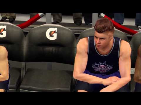 Justin Bieber vs. Team USA in NBA 2K13