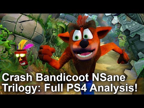 Crash Bandicoot NSane Trilogy: Complete PS4/Pro vs PS1 Graphics Comparison!