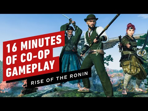 Rise of the Ronin: 3-Player Co-Op Gameplay (4K)