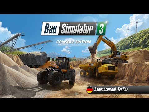 Bau-Simulator 3 – Console Edition – Ankündigungs-Trailer (DE)