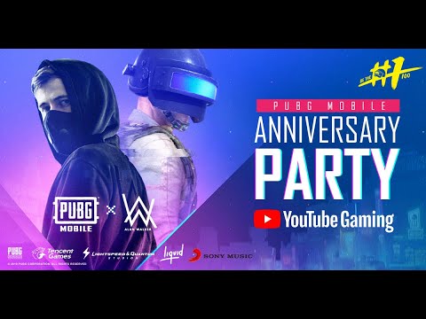 PUBG MOBILE 1ST YEAR ANNIVERSARY PARTY!