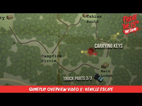 Friday the 13th: The Game - Gameplay Overview Video #5: Vehicles
