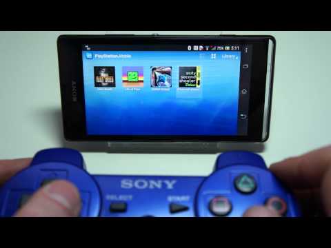 Sony Playstation DUALSHOCK 3 Software for Xperia Smart Phones