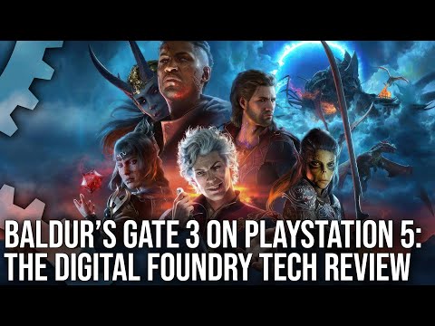 Baldur&#039;s Gate 3 PlayStation 5 vs PC - The Digital Foundry Tech Review
