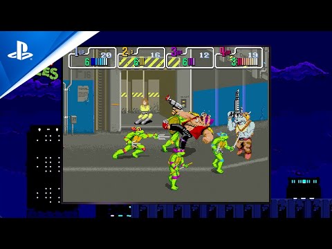 TMNT: The Cowabunga Collection - Bebop &amp; Rocksteady Boss Gameplay | PS Underground