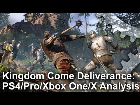 Kingdom Come Deliverance: PS4/Pro vs Xbox One/X Graphics Comparison + Frame-Rate Test