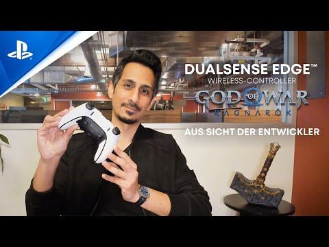 DualSense Edge Wireless-Controller - God of War Ragnarök | Entwickler-Experience