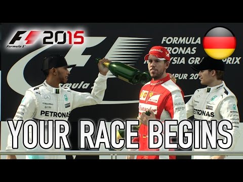 F1 2015 - PS4/XB1/PC - Your race begins (German Trailer)