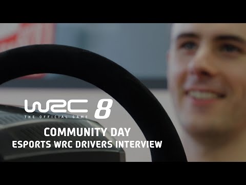 WRC 8 | Community Day - eSports WRC Drivers Interview