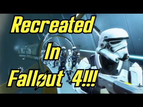 ROGUE ONE: A STAR WARS STORY Trailer recreated in Fallout 4 (MODS!)