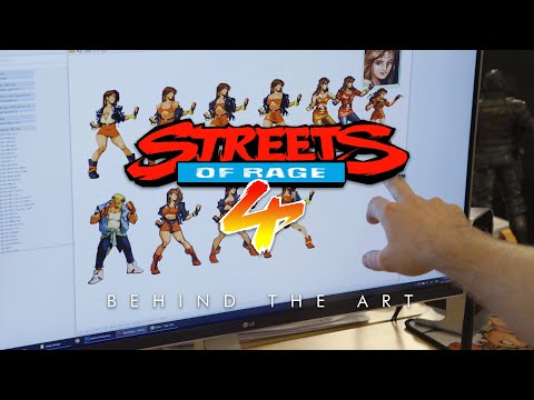 Streets of Rage 4 - Behind the Art