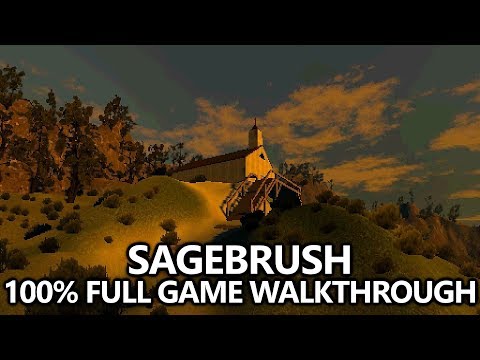 Sagebrush - 100% Full Game Walkthrough - All Achievements/Trophies Guide - All Collectibles (Tapes)