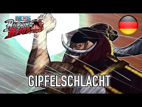 One Piece Burning Blood - PS4/XB1/PC/PS Vita - Gipfelschlacht (German Story Trailer)