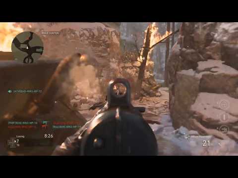Call of Duty: WW2 - 6 Minutes of Team Deathmatch (Ardennes Forest Map)