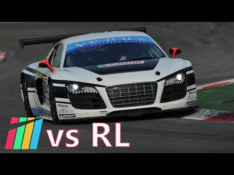 Project CARS vs Real life - Audi R8 LMS at Monza