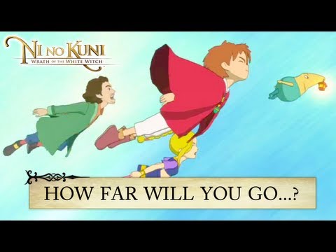 Ni no Kuni: Wrath of the White Witch - PS3 - How far will you go to save someone you love?