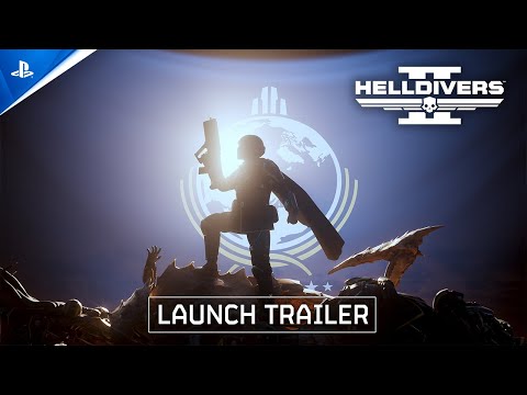 Helldivers 2 - Launch Trailer | PS5 &amp; PC, deutsch