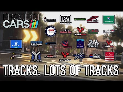 Project CARS - PS4/XB1/WiiU/PC - Location Overview (Track. Lots of Tracks trailer)