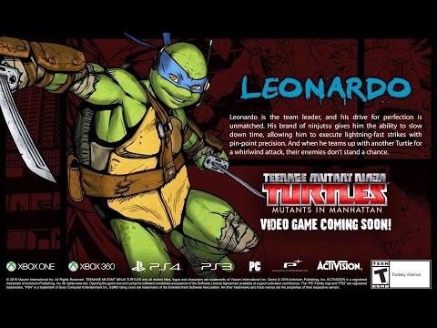 Teenage Mutant Ninja Turtles: Mutants in Manhattan - Leonardo Character Trailer